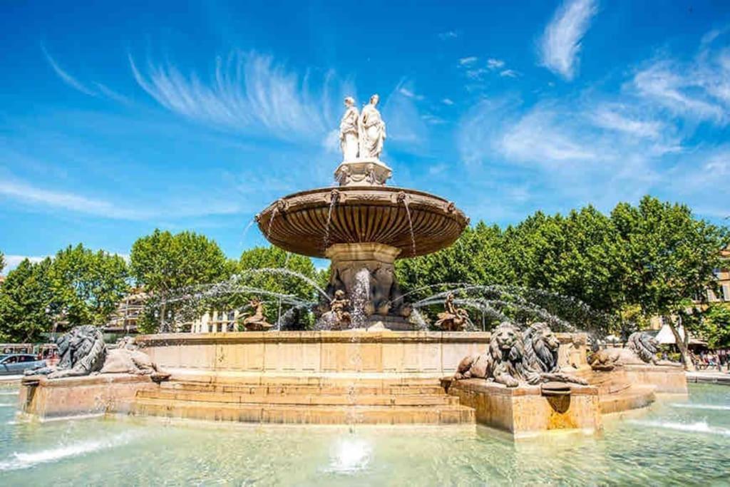 Appartement Avec Deux Chambres Centre Ville Aixois Aix-en-Provence Exteriör bild